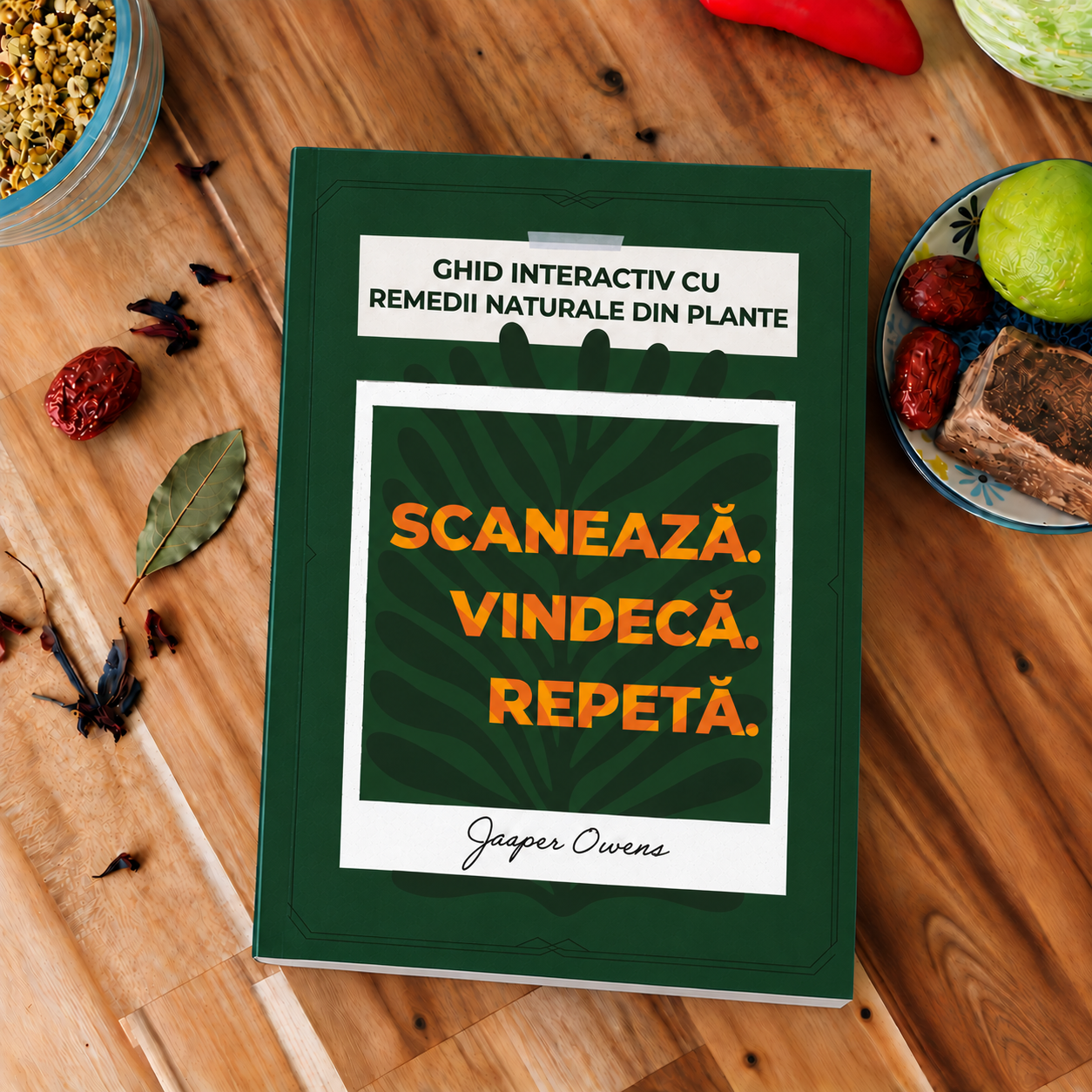 SHR — Scanează. Vindecă. Repetă. — coperta română